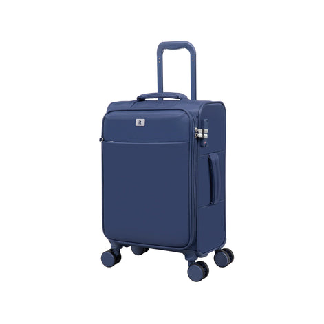 IT Luggage Night Blue Lustrous Luxe Cabin