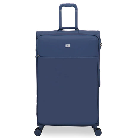 IT Luggage Night Blue Lustrous Luxe Cabin