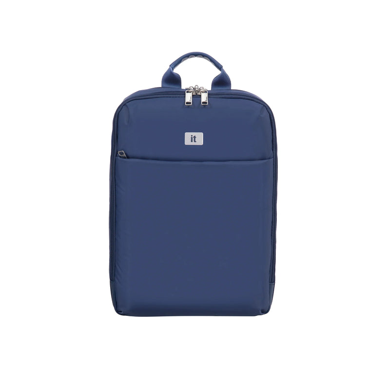 IT Luggage Lustrous Luxe Night Blue Backpack - image 1 of 7