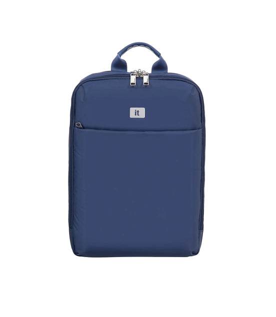 IT Luggage Lustrous Luxe Night Blue Backpack
