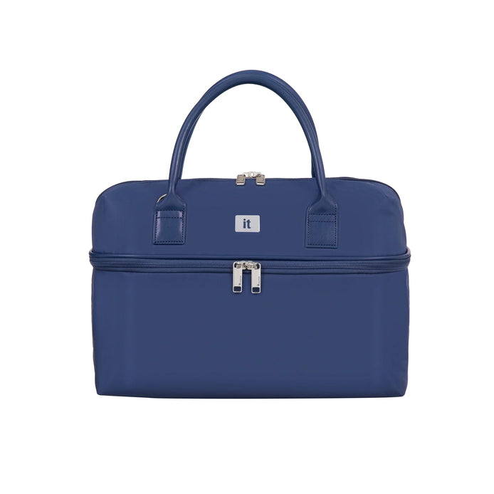 IT Luggage Night Blue Lustrous Luxe Holdall