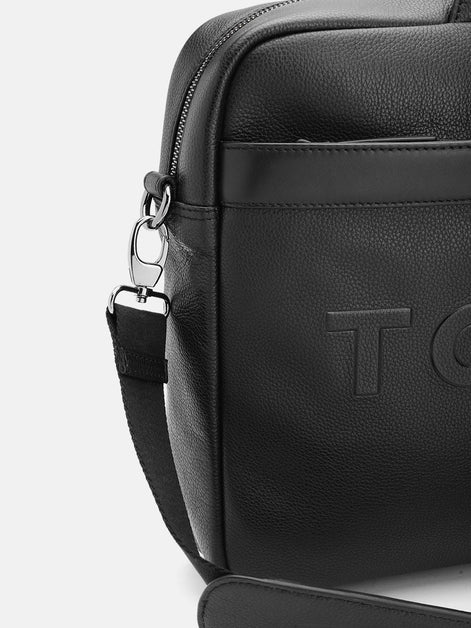 Tommy Hilfiger Black Galveston Laptop Bag