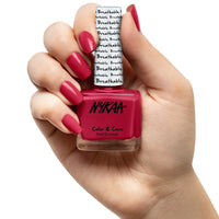 Nykaa Breathable Nail Enamel — back view