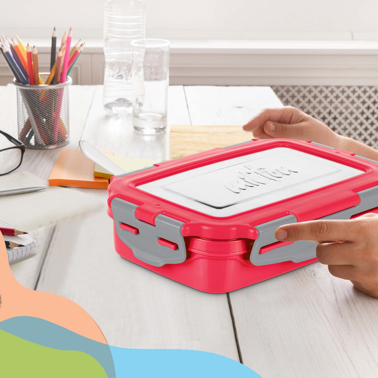 Milton Steely Super Deluxe Lunchbox