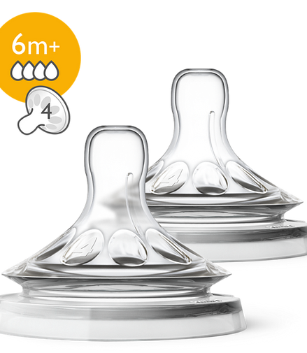 Philips Avent Natural Fast Flow Teat SCF044/27 — official product image