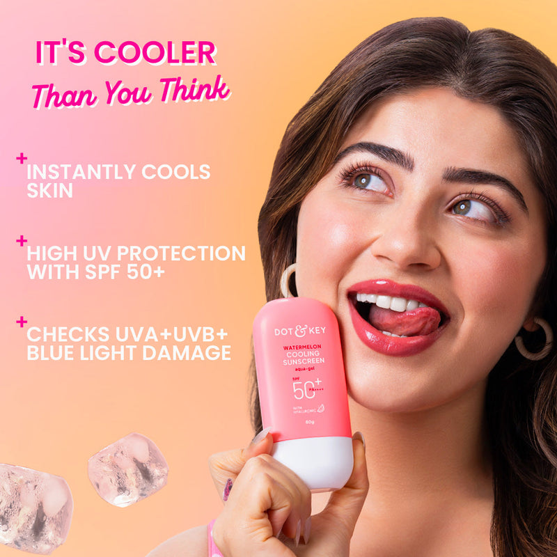 Dot & Key Watermelon Cooling Sunscreen SPF details