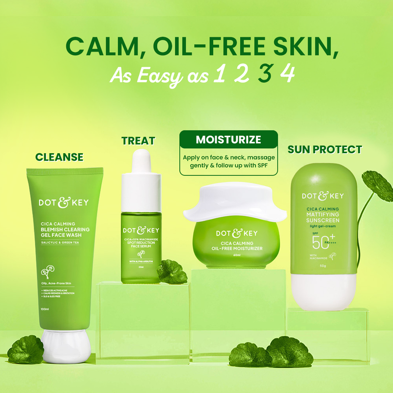 Dot & Key Cica Calming Oil Free Moisturizer texture