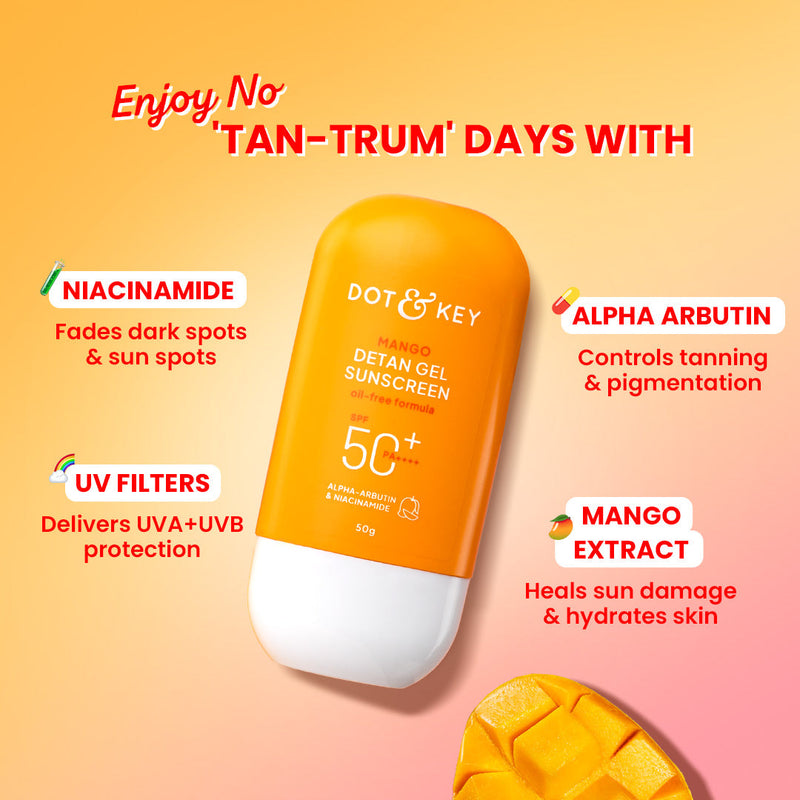 Dot & Key Mango Detan Gel Sunscreen