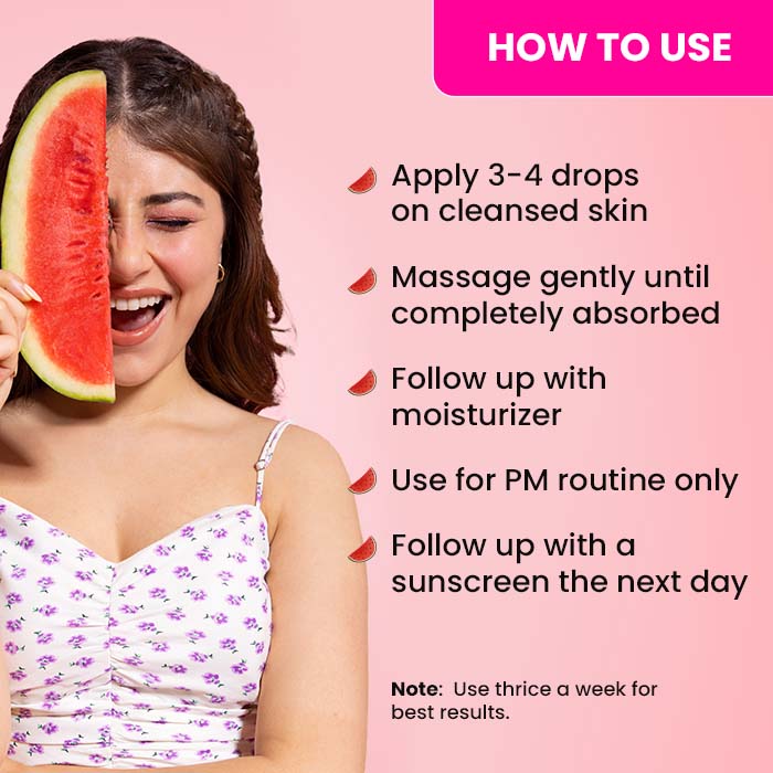 Dot & Key Watermelon + 10% Glycolic Serum results