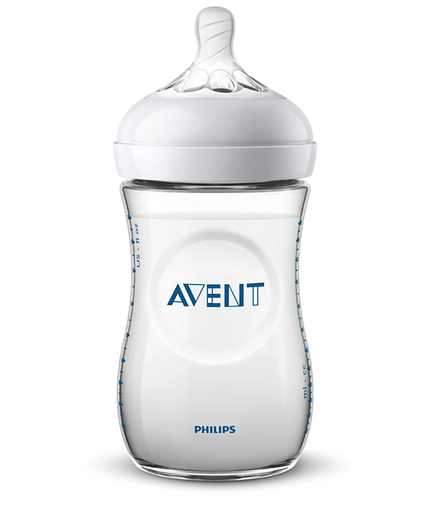 Philips Avent Natural 2.0 Baby Bottle 9oz — Anti-Colic BPA-Free