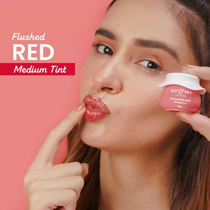 Dot & Key Lip Plumping Mask with Vitamin C + E