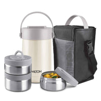 Milton Glamour Thermosteel Insulated Stainless Steel Tiffin Box