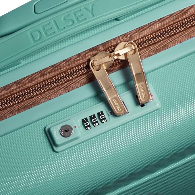 DELSEY PARIS Freestyle Polycarbonate Hard Sided 8 Wheels Trolley Bag