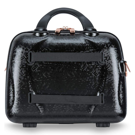 IT Luggage Sparkle Black Vanity Case