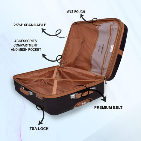 IT Luggage Shoreside Turkish Coffee Trolley Bag