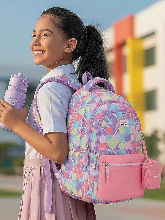 Genie Pixelpop School Bag - image 2 of 6 - Backpack