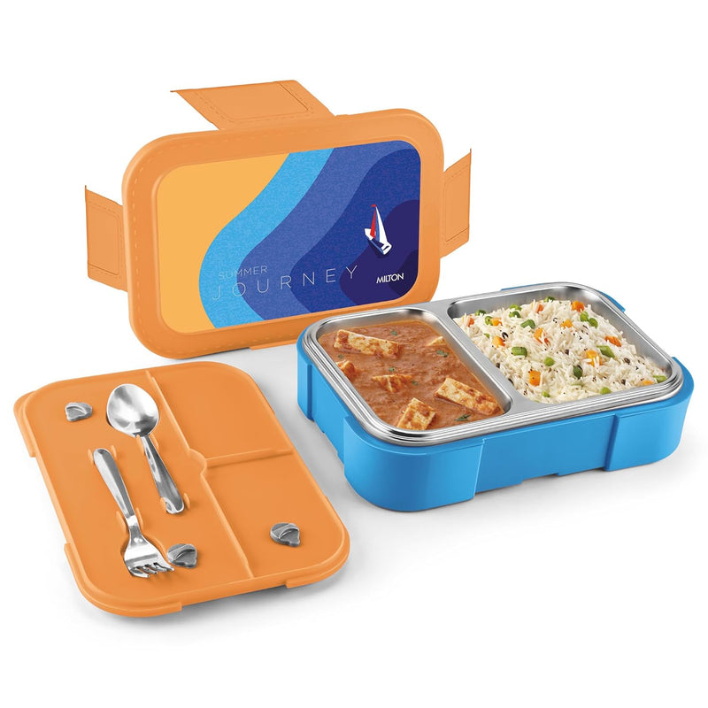 Milton Bravo 2 Steel Thermoware Lunchbox 650ml