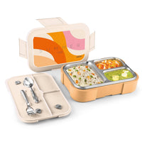 Milton Bravo 3 Steel Thermoware Lunchbox 600ml