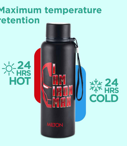 Milton Marvel Iron Man Artedge Water Bottle