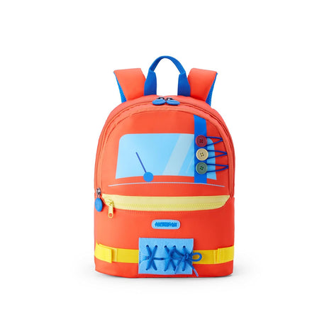 American Tourister Yoodle 4.0 Orange Car Kids Backpack