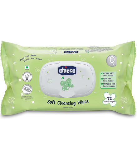 Chicco Baby Moments Cleansing Wipes – Gentle & Nourishing Care for Baby's Skin - image 1 of 5 - Baby wipes