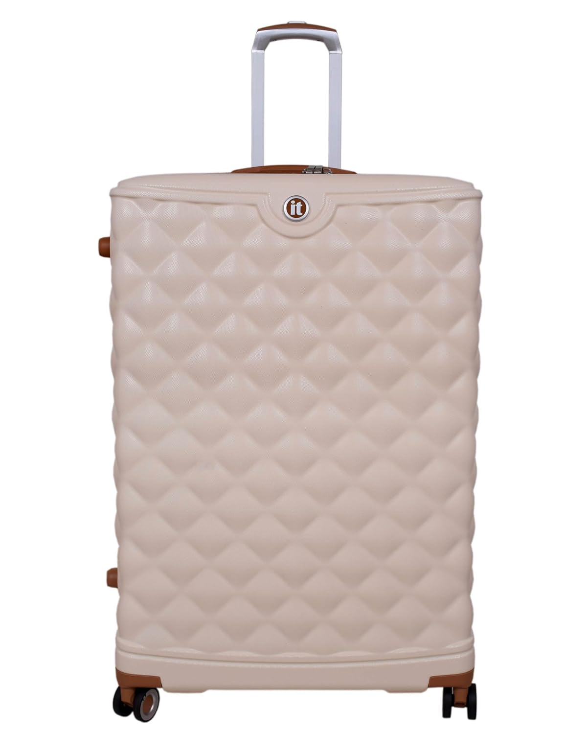 IT Luggage Indulging Cream Trolley Bag