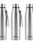 Milton Drift Stainless Steel Water Bottle 3 Piece Set - 1000ml