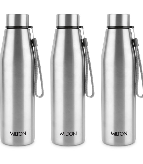 Milton Drift Stainless Steel Water Bottle 3 Piece Set - 1000ml