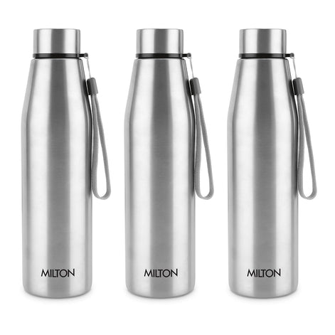 MILTON Drift 1000 Stainless Steel Water Bottle 950 ml | Set of 3