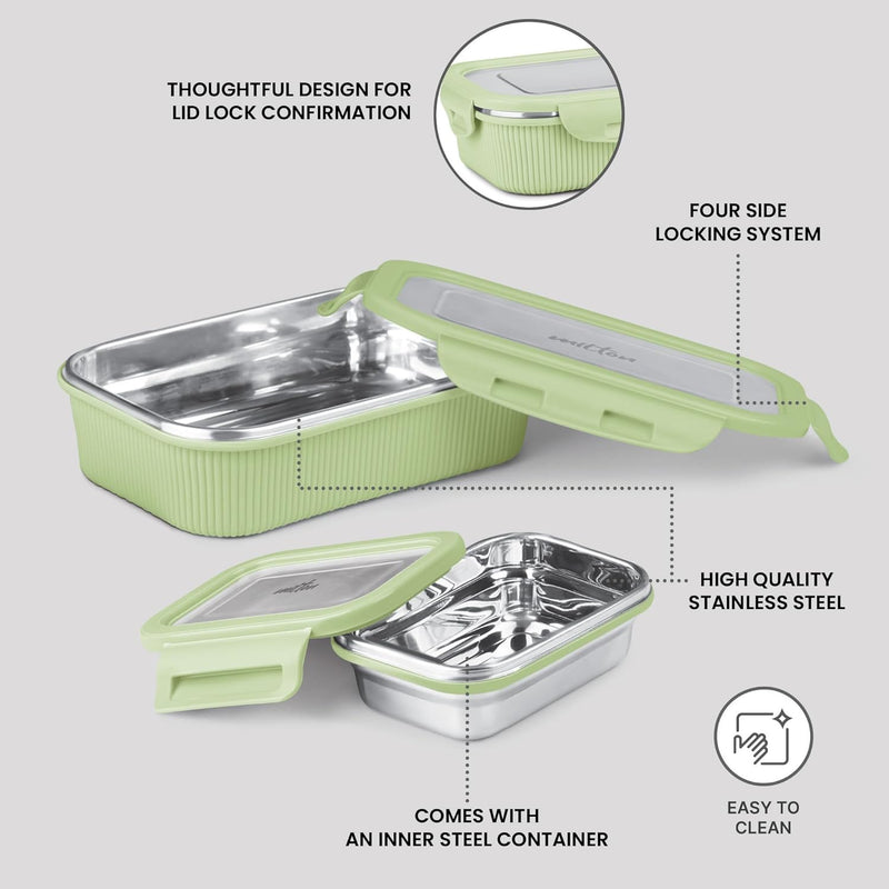 Milton Epic Tiffin Box - image 6 of 11 - Lunch Box