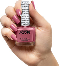 Nykaa Breathable Nail Enamel — back view