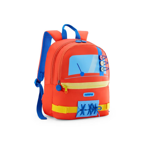 American Tourister Yoodle 4.0 Orange Car Kids Backpack