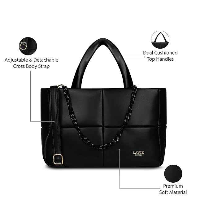 Lavie Luxe Women's Puff 26 XS Handbag - image 2 of 6 - Handbag