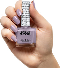 Nykaa Breathable Nail Enamel — back view
