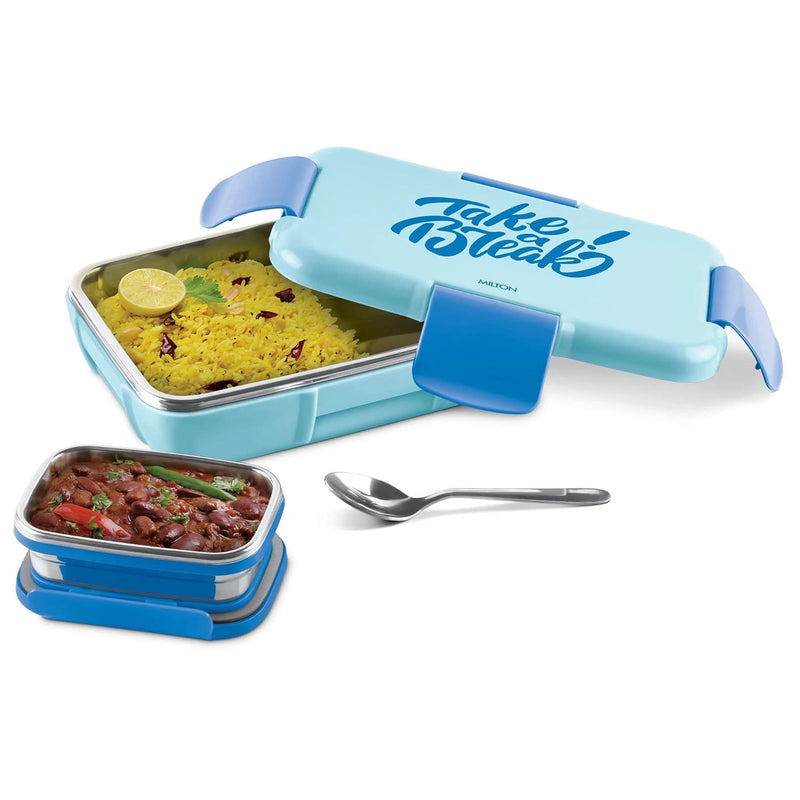 Milton Snap Lock Tiffin — side view