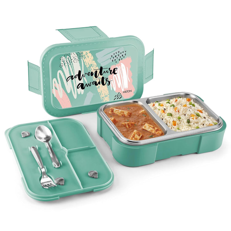 Milton Bravo 2 Steel Thermoware Lunchbox 650ml