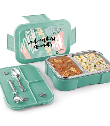 Milton Bravo 2 Steel Thermoware Lunchbox 650ml
