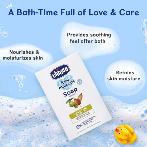 Chicco Baby Moments Soap (PACK OF 3)