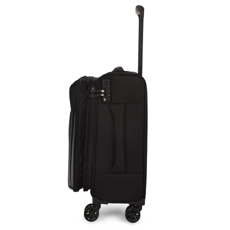 IT Luggage The Lite Black Trolley Bag