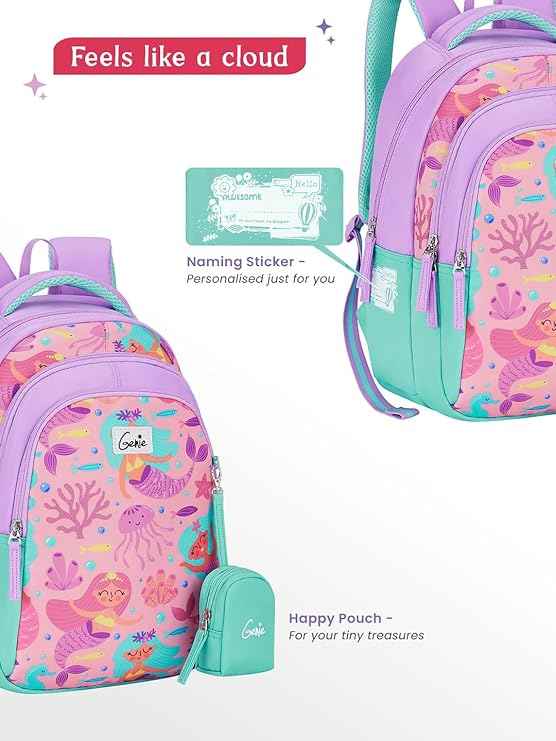 Genie Bubbles School Bag - image 5 of 7 - Backpack
