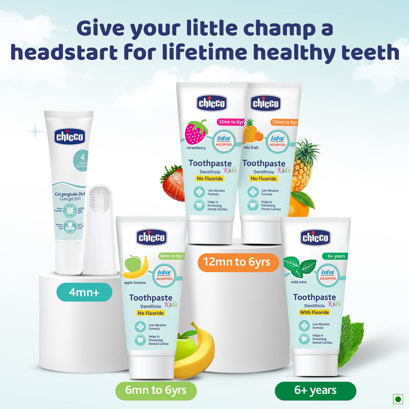 Chicco Toothpaste (0–6 Years) – Gentle & Safe Oral Care - image 4 of 6 - Baby Care