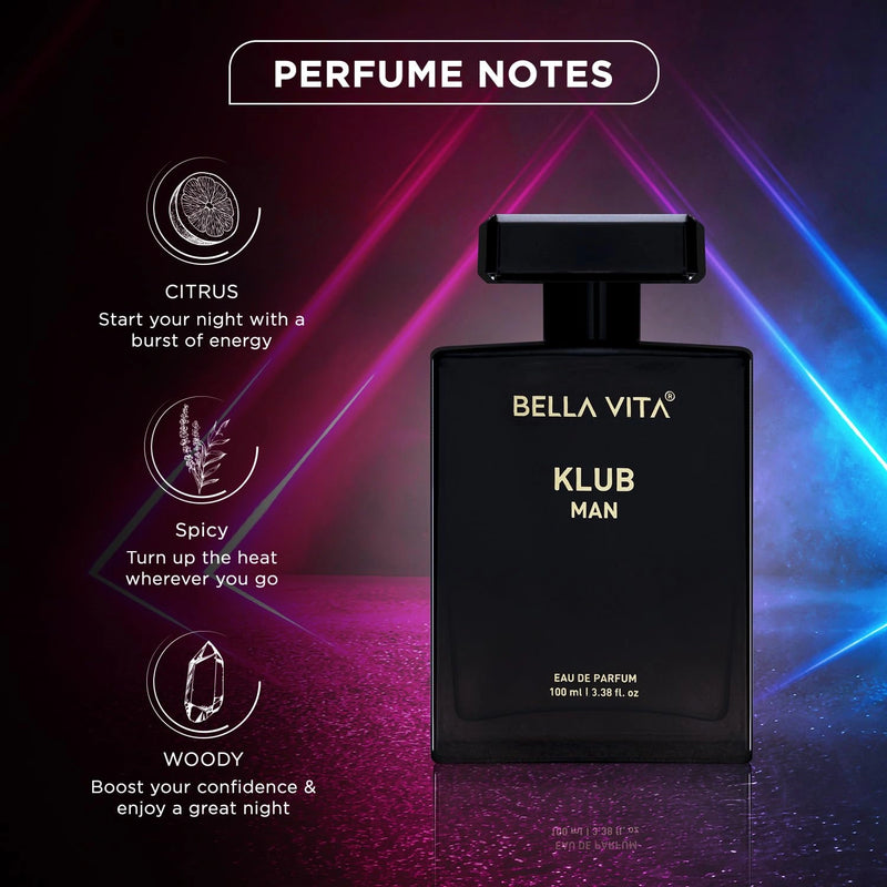 Bellavita Klub EDP — 100ml for Men