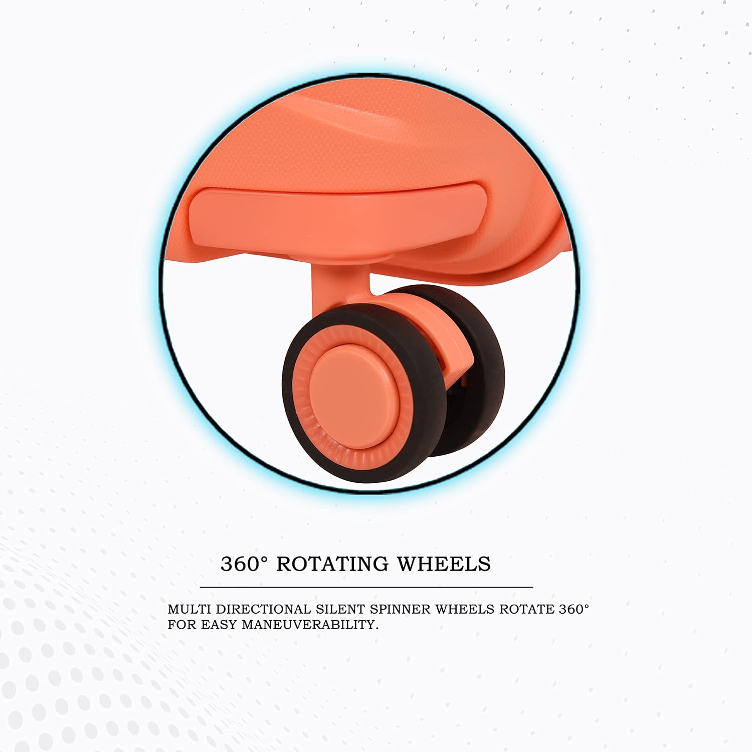 IT Luggage Momentous Fusion Coral Trolley Bag