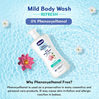 Chicco Baby Moments Mild Body Wash Refresh – Hydrating & Soothing Care - image 4 of 18 - Baby Care