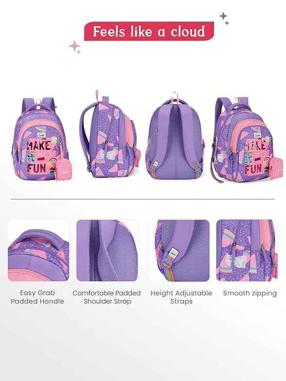 Genie Fun-Pop School Bag - image 5 of 6 - Backpack