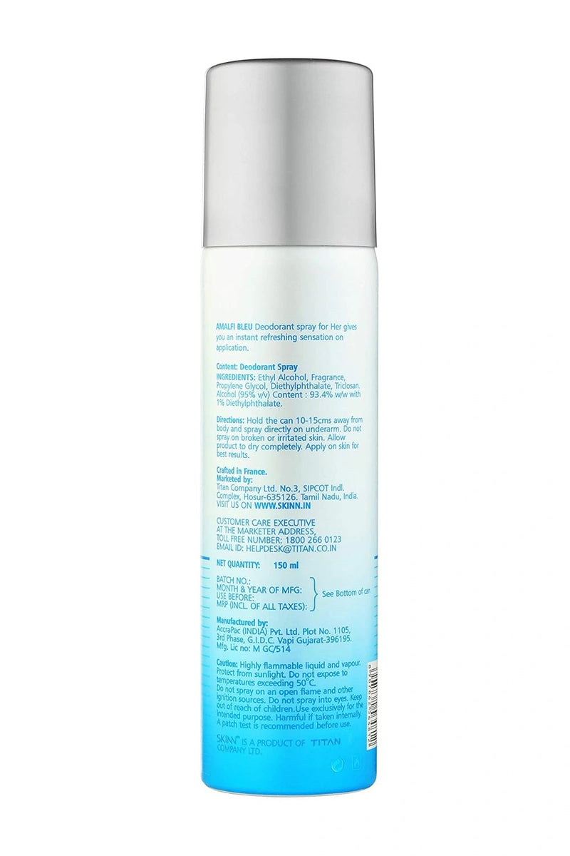 Skinn by Titan Amalfi Pour Femme Deodorant Spray 150ml