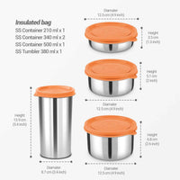 Milton Delicious Combo Insulated Lunch Box