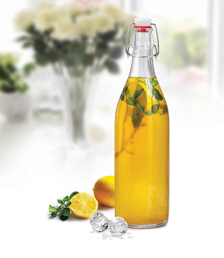 Treo by Milton Aqua Delite Borosilicate Glass Bottle 1000ml