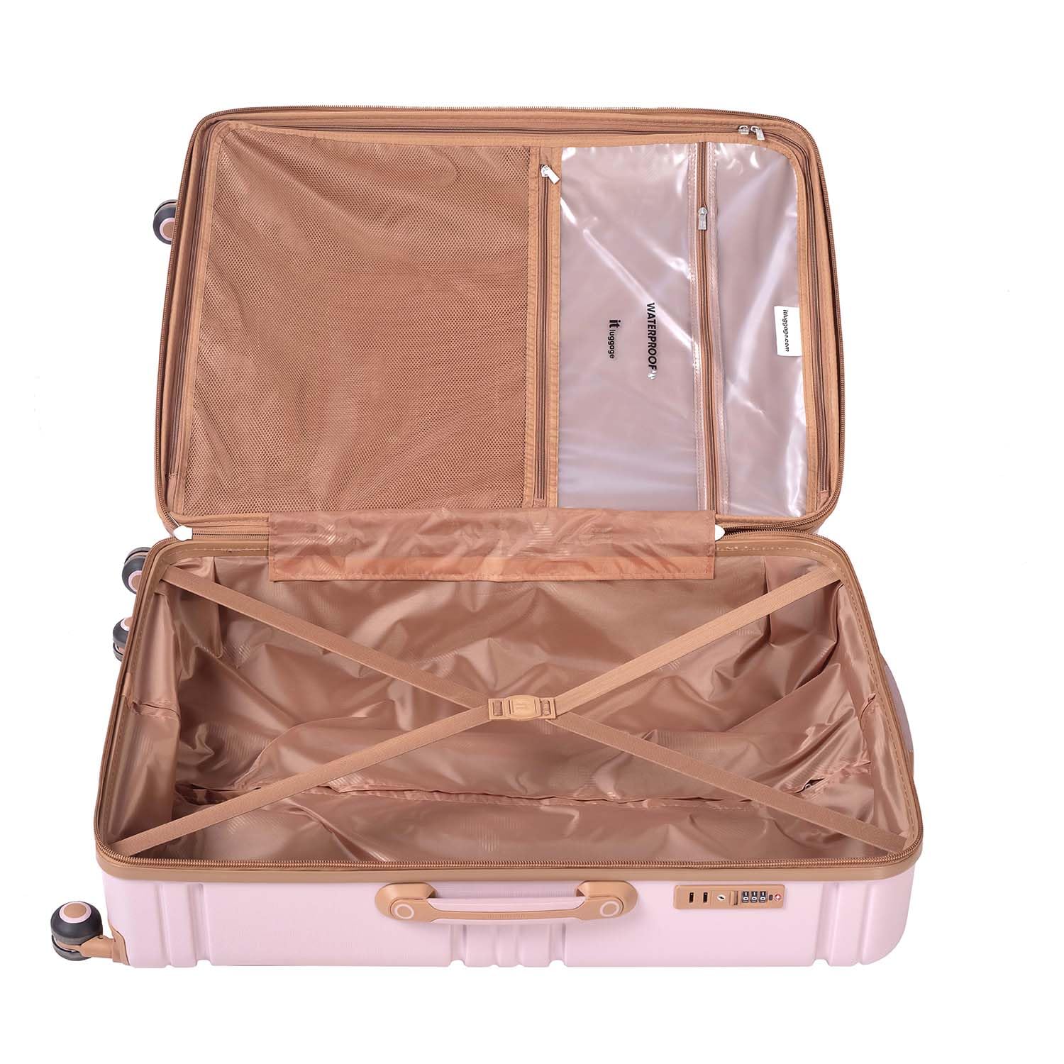 IT Luggage Quintessential Mauve Trolley Bag