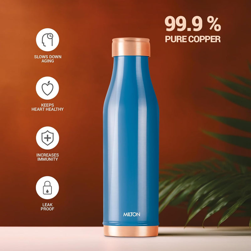 Milton Copper Charge Coloured Bottle 930ml — back view
